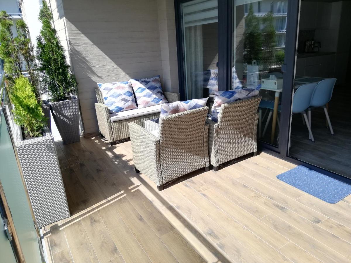 Apartamenty Relaks & Spa Piec Morz Сяноженти Екстериор снимка
