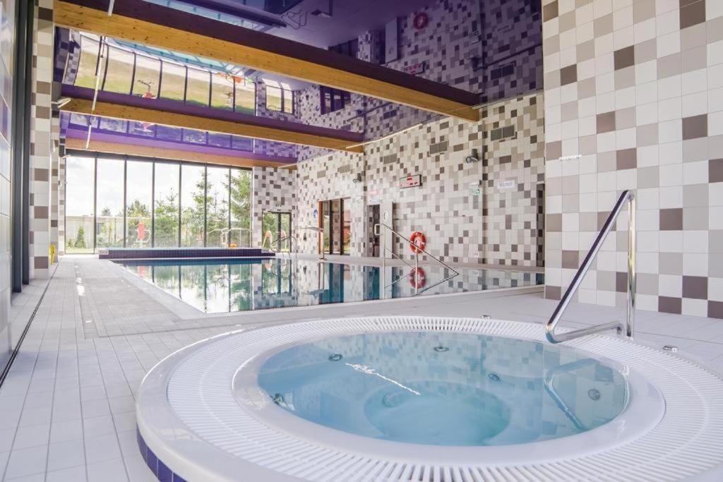 Apartamenty Relaks & Spa Piec Morz Сяноженти Екстериор снимка