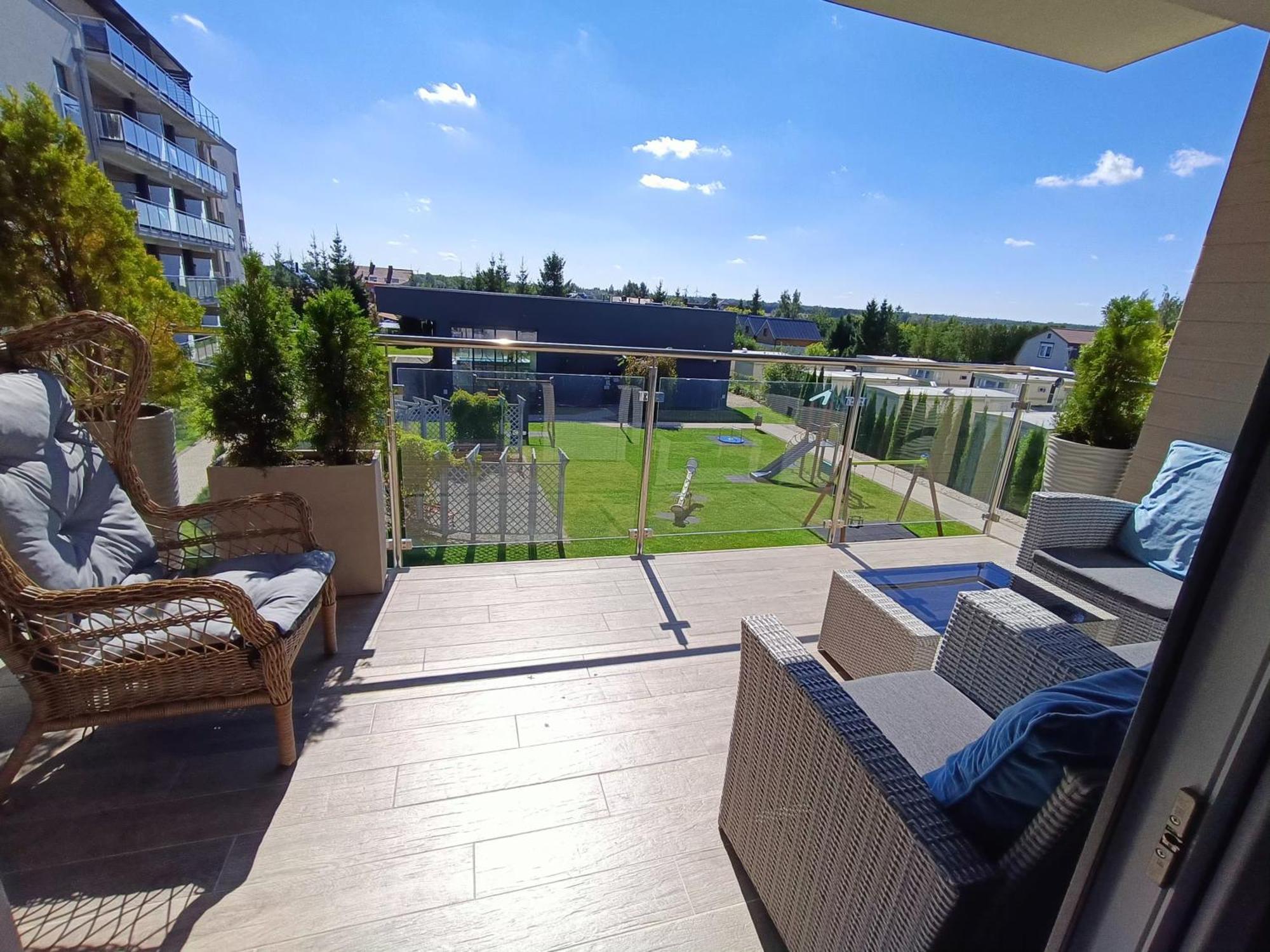 Apartamenty Relaks & Spa Piec Morz Сяноженти Екстериор снимка